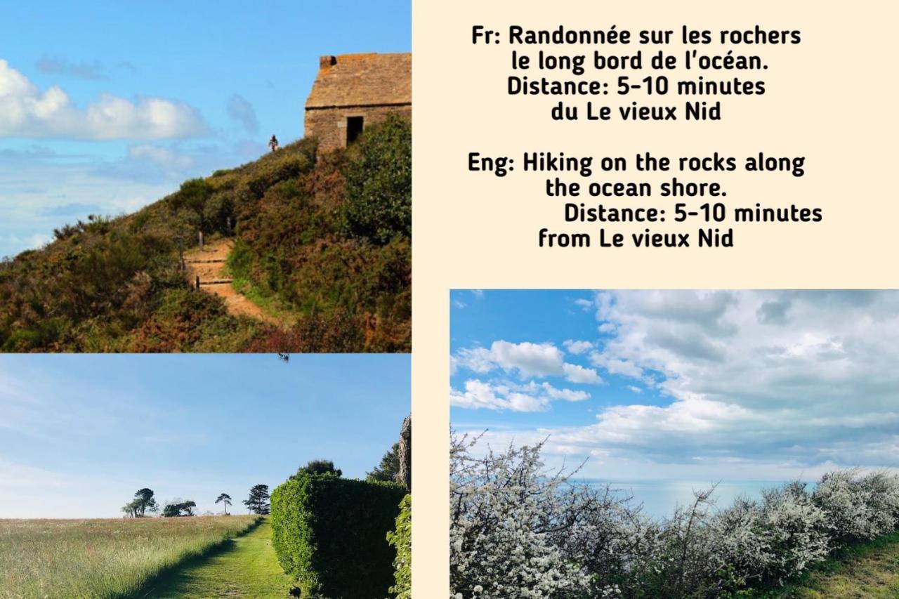 "Le Vieux Nid" Villa Carolles Exteriör bild