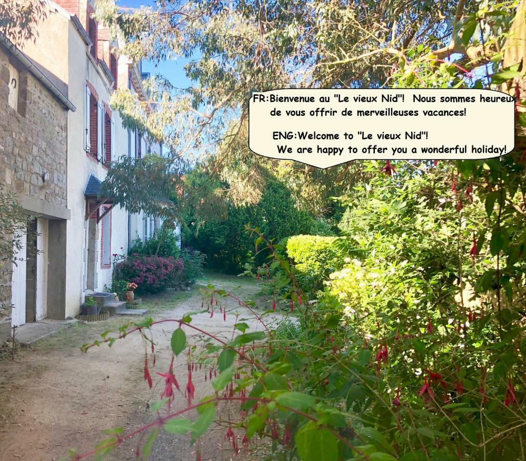 "Le Vieux Nid" Villa Carolles Exteriör bild